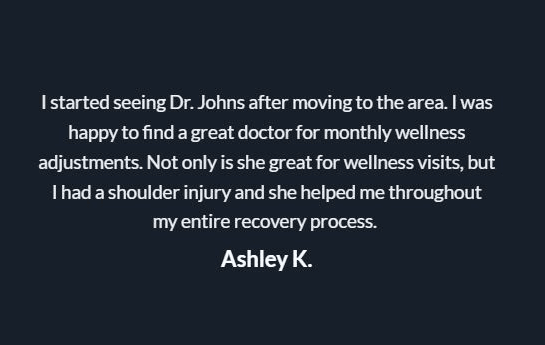 Chiropractic King of Prussia PA Ashley K. Testimonial